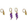 Western New Mexico University Classic Gameday Earring Stack for Mustangs game day – gameday accessory