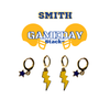 Smith College Classic Gameday Earring Stack for Pioneers game day
