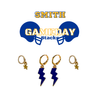 Smith College Classic Gameday Earring Stack for Pioneers game day – alternate colorway