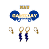 Northern Arizona University Classic Gameday Earring Stack for Lumberjacks game day – alternate colorway