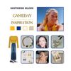 University of Southern Maine Classic Gameday Earring Stack for Huskies game day – inspiration