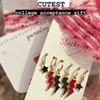 Arkansas State University Classic Gameday Earring Stack for Red Wolves game day – gameday accessory