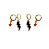 Northern Illinois University Classic Gameday Earring Stack for Huskies game day – (no overlay)