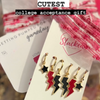 Cincinnati Classic Gameday Earring Stack in Stacked By Suzie gift packaging