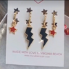 Louisville Classic Gameday Earring Stack For Cardinals Game Day