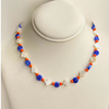 Illinois Classic Gameday Earring Stack in navy and orange, Fighting Illini huggie hoop earrings (view 10)