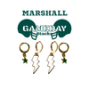 Marshall University Classic Gameday Earring Stack for Thundering Herd game day