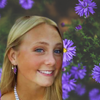 Wearing the NYU Classic Gameday Earring Stack for Violets game day