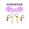 University of Scranton Classic Gameday Earring Stack for Royals game day – alternate colorway