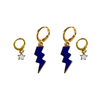 Messiah University Classic Gameday Earring Stack for Falcons game day – alternate colorway (no overlay)