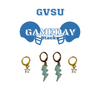 Grand Valley State University Classic Gameday Earring Stack for Lakers game day – inspiration