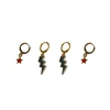 University of Indianapolis Classic Gameday Earring Stack for Greyhounds game day – alternate colorway (no overlay)