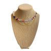 college gameday necklace florida gators blue and orange