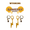 University of Wyoming Classic Gameday Earring Stack for Cowboys and Cowgirls game day