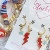 Ole Miss Classic Gameday Earring Stack in Stacked By Suzie gift packaging