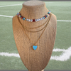 Ole Miss Rebels gameday necklace to pair with the Ole Miss Classic Gameday Earring Stack