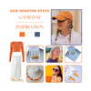Sam Houston State Bearkats game day outfit inspiration with the Sam Houston State Classic Gameday Earring Stack