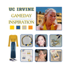University of California, Irvine Anteaters game day outfit inspiration with the University of California, Irvine Classic Gameday Earring Stack