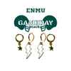 Eastern New Mexico University Classic Gameday Earring Stack for Greyhounds game day