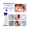 Washington and Lee Generals game day outfit inspiration with the Washington and Lee Classic Gameday Earring Stack
