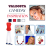 Valdosta Blazers game day outfit inspiration with the Valdosta Spirit Earring Stack