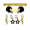 Wentworth Institute of Technology Spirit Earring Stack For Leopards Game Day