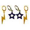 Notre Dame Spirit Earring Stack For Fighting Irish Game Day