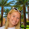 Wearing the Arizona State Spirit Earring Stack for Sun Devils game day