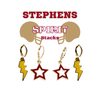 Stephens College Spirit Earring Stack for Stars game day