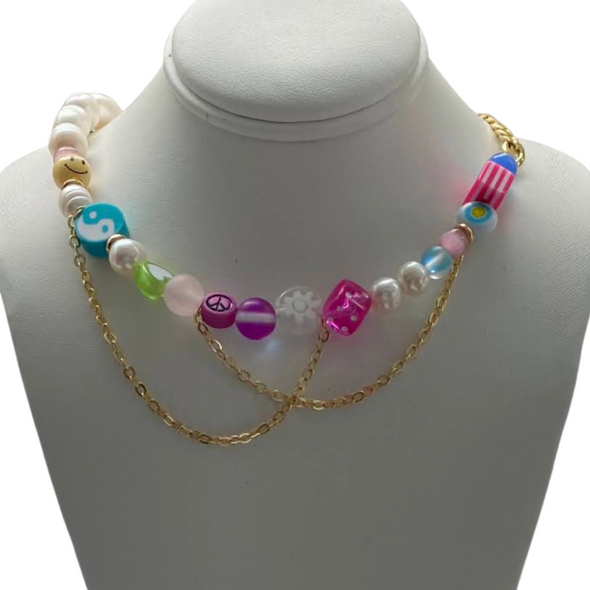 Just Wanna Have Fun Necklace sorbet