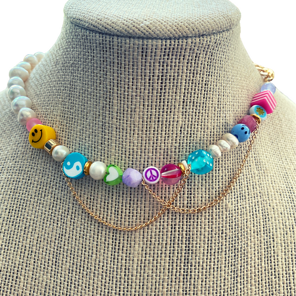 Just Wanna Have Fun Sorbet Necklace