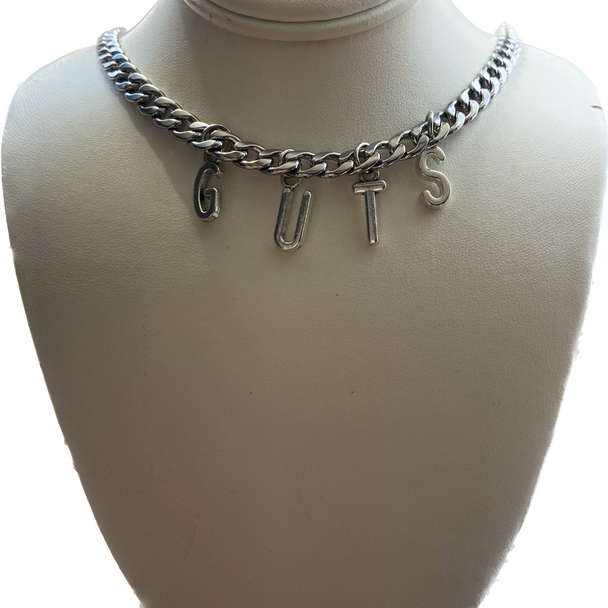 Guts Necklace featuring Olivia Rodrigo "GUTS" Nameplate