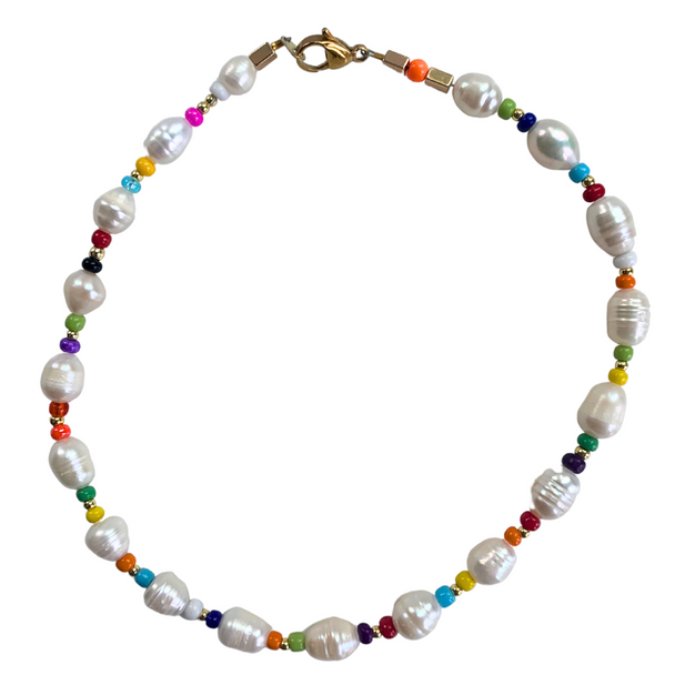 Pogue Necklace Pearl and Bead