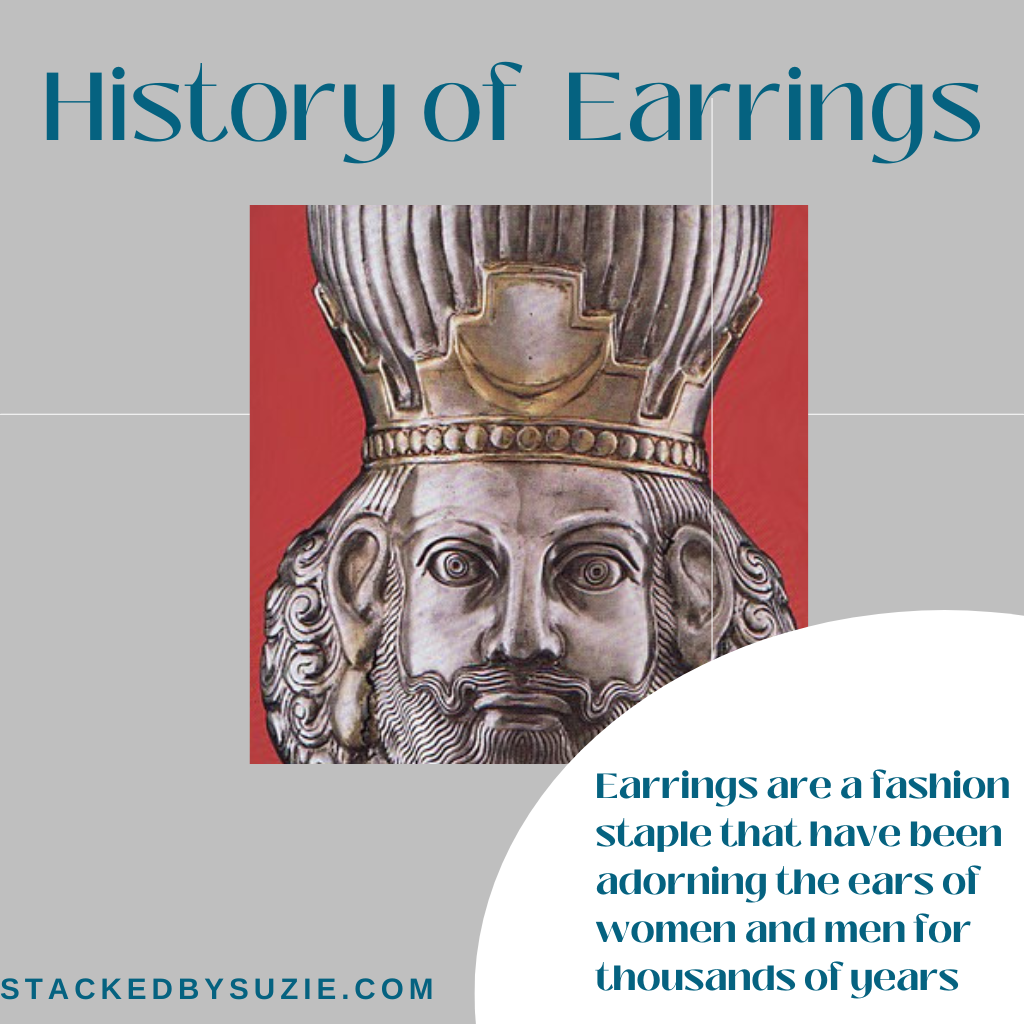 HISTORY OF EARRINGS AND WHEN STACKING EARRINGS BECAME A TREND Stacked By Suzie