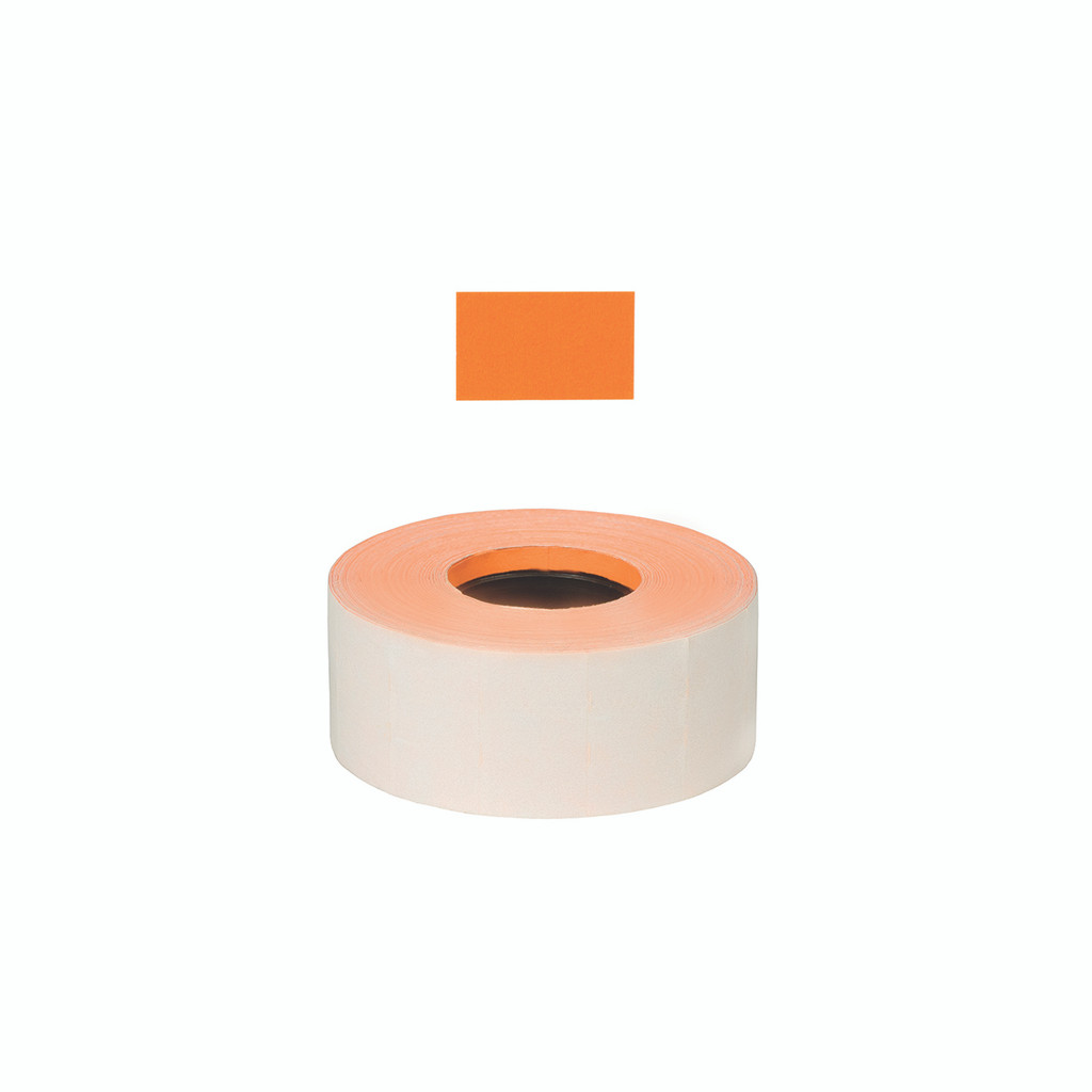 Blank labels for two line pricing gun T1940 pack of 5 rolls (T1943FO)