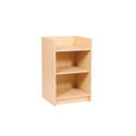 Register counter timber lamin. With adjustable shelf (F4000PY)