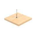 Base for torso or busts with spigot & 900 mm pole (B7602PY)
