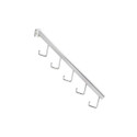 MAXe backrail angled arm with 5 hooks 405 mm D (E4860CH)