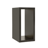 Medium rectangular wooden display cube (M5411BK)