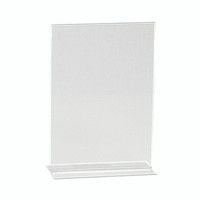 Double sided acrylic sign holder (T2724CA)