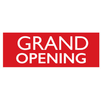 Poster "grand opening" landscape (T4628RDWH)