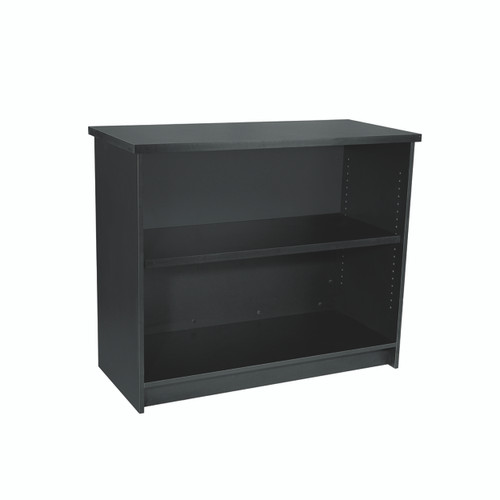 Counter 1200 mm with timber laminate with adjustable shelf (F4012BK)