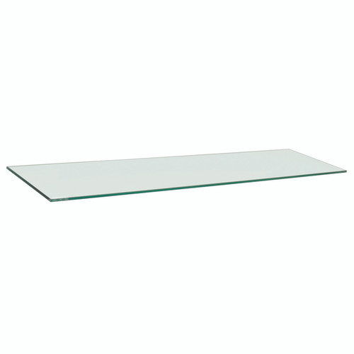 Tempered glass shelf with polished edges (S9013CG)