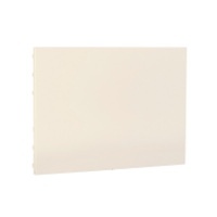 Plain metal panels