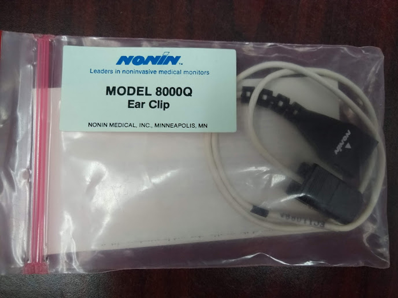 Nonin 8000Q SpO2 ear clip sensor