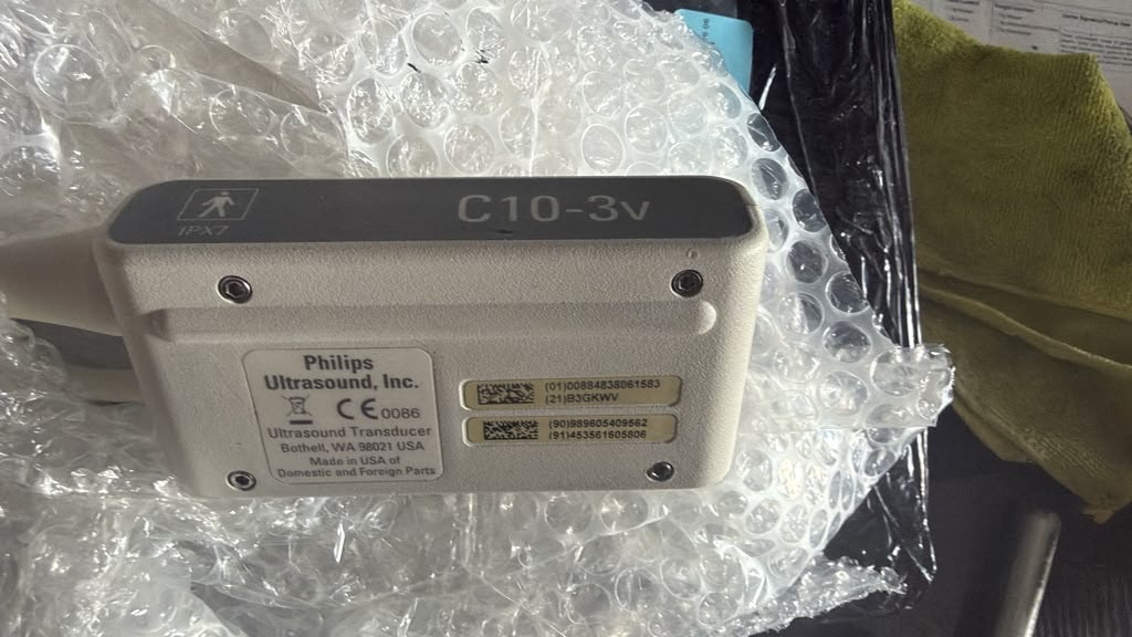 Philips C10-3V endocaviatary probe- Compact Connector