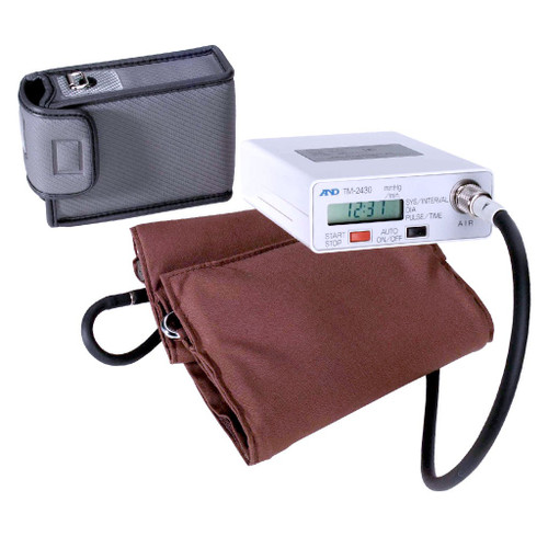 24-hour ambulatory blood pressure monitoring (24-hr ABPM ). (A) 24