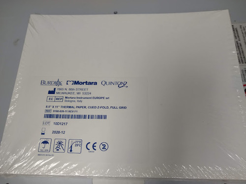 Thermal Paper for Mortara, Quinton, Burdick Stress Test Systems