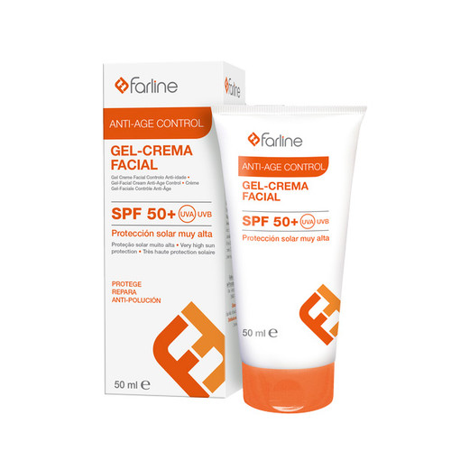 FARLINE GEL-CREMA FACIAL ANTIAGE SPF50+, 50ML