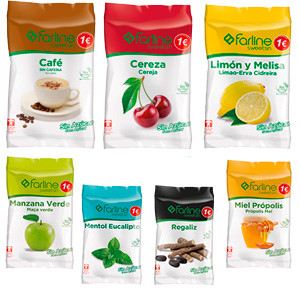 FARLINE SWEET CARAMELOS SABOR NARANJA